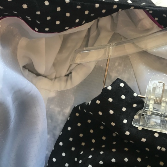 WHBM Dot Jacquard skirt Suit - Picture 8 of 8